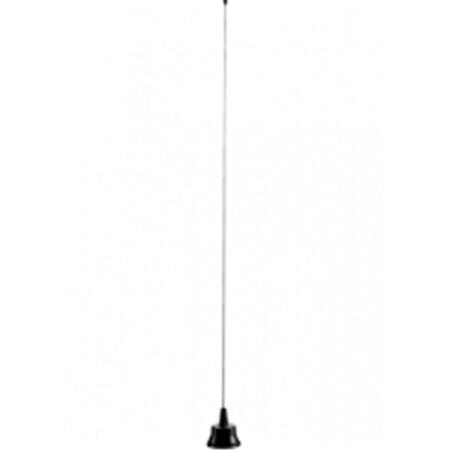 LARSEN PRODUCTS 440-460MHz Cellular Style Whip Antenna, Black W144B